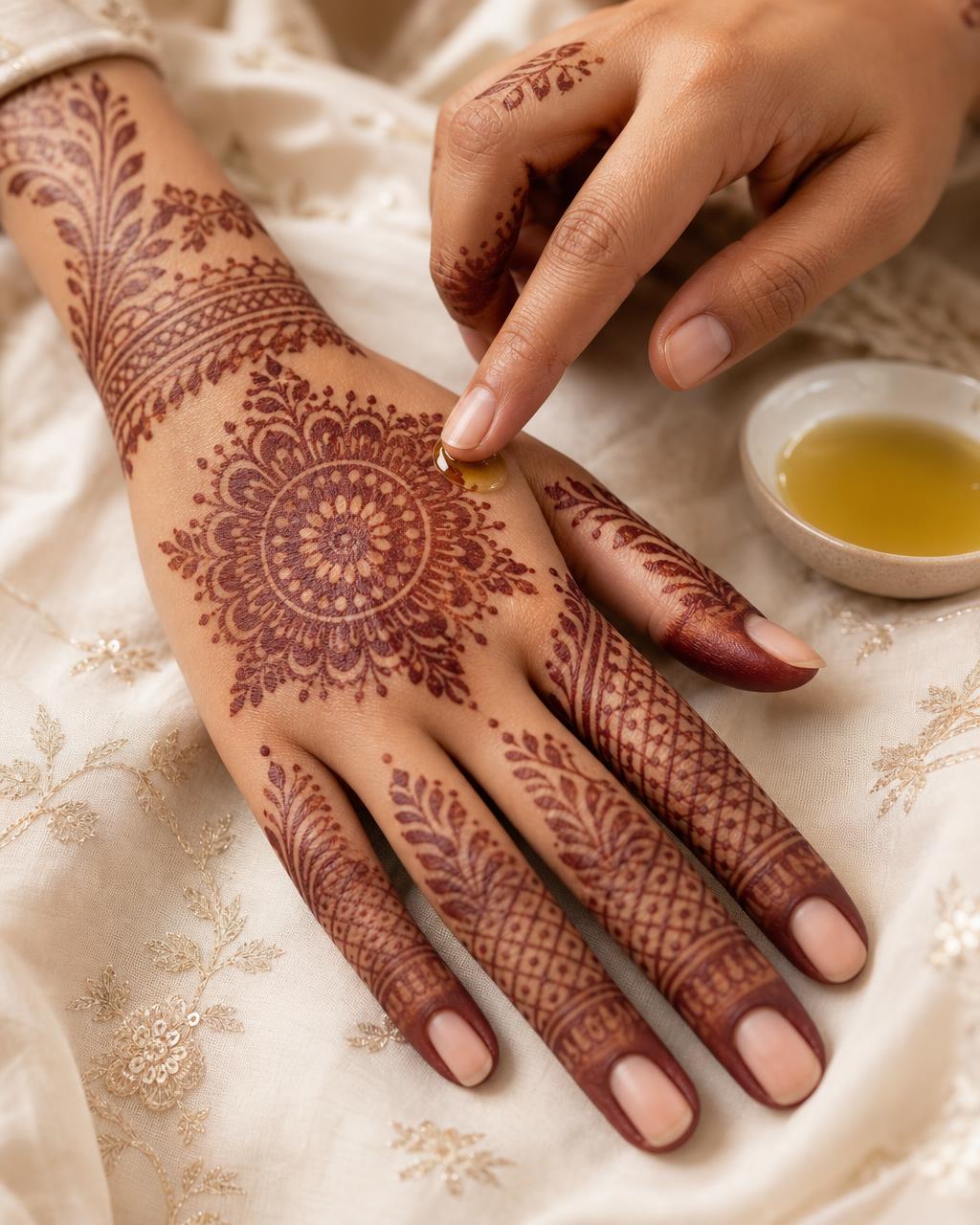 How to Make Your Mehndi Dark Naturally